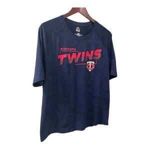 Minnesota Twins Majestic T Shirt Size L Men